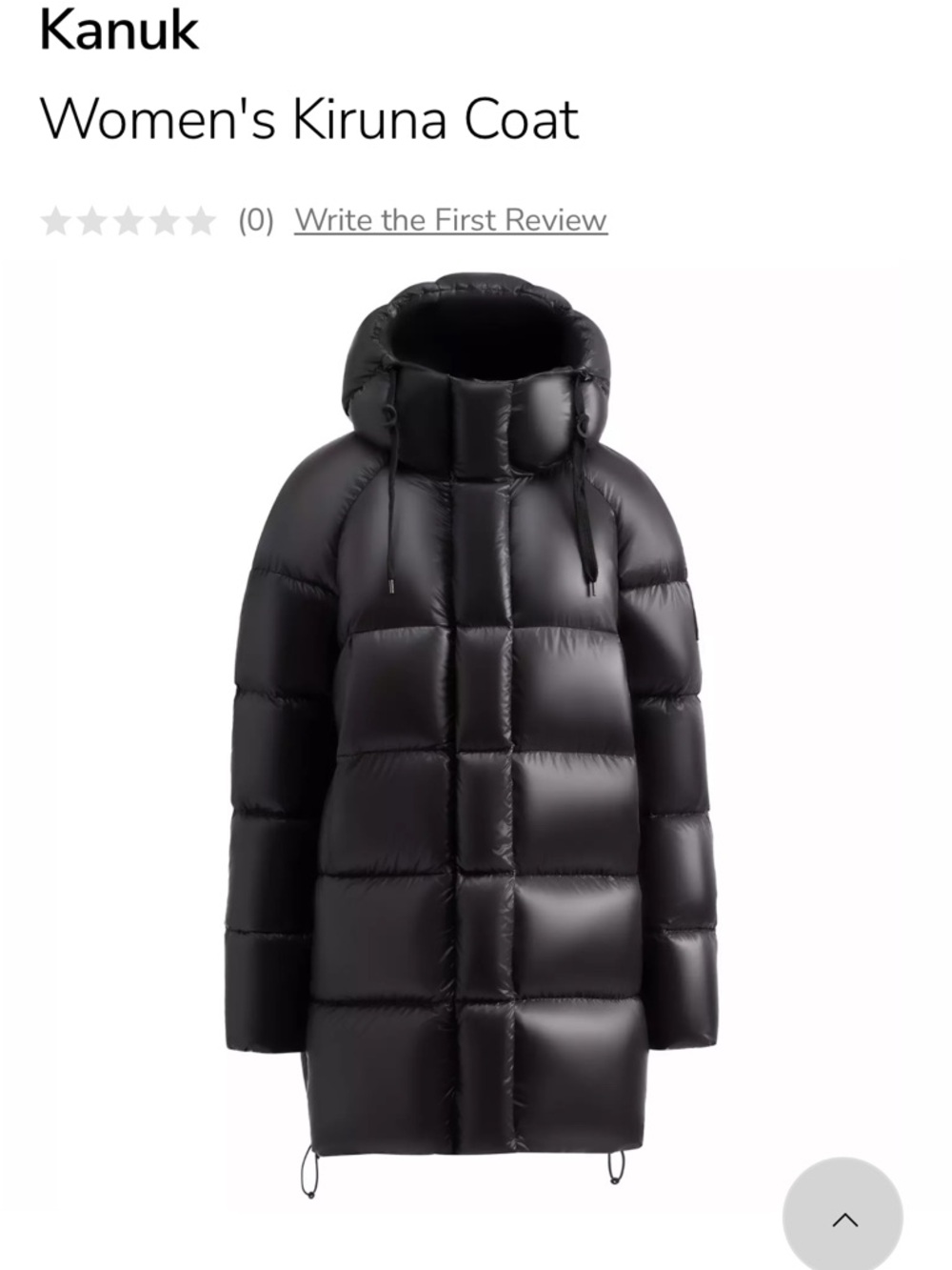 Kanuk Women's Hooded Puffer Jacket in Deep Plum
